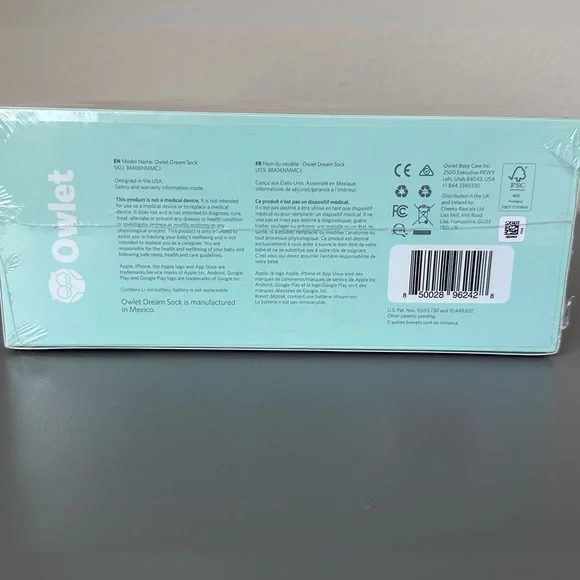 NIB Owlet Dream Sock Baby Monitor - Picture 5 of 7